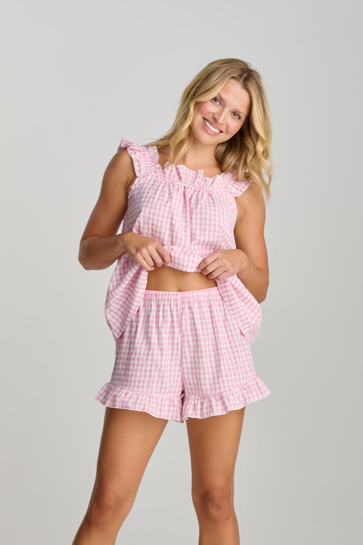 Sunday Gingham Set