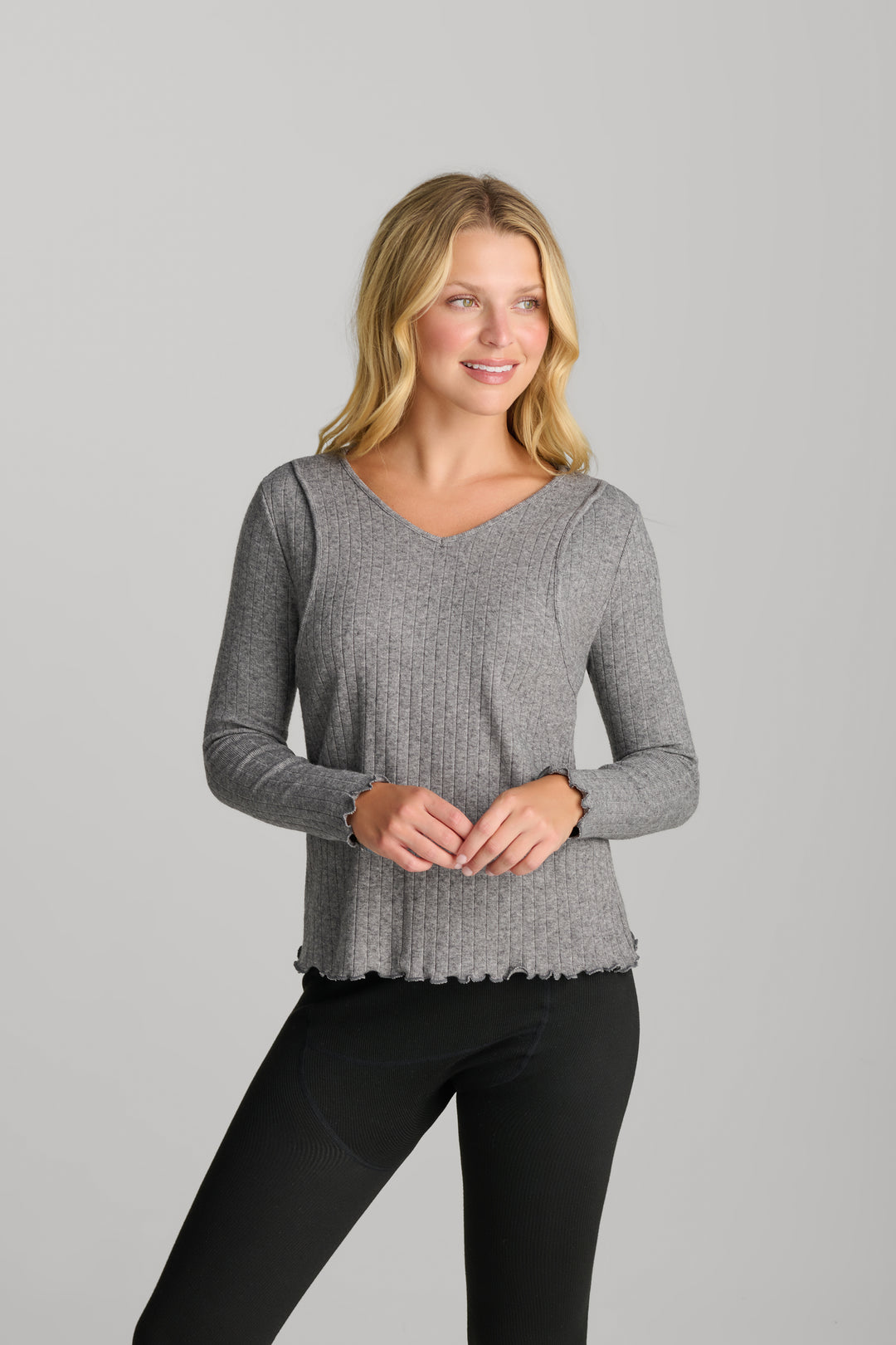 Cozy Rib Nursing Top