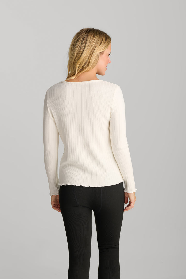 Cozy Rib Nursing Top