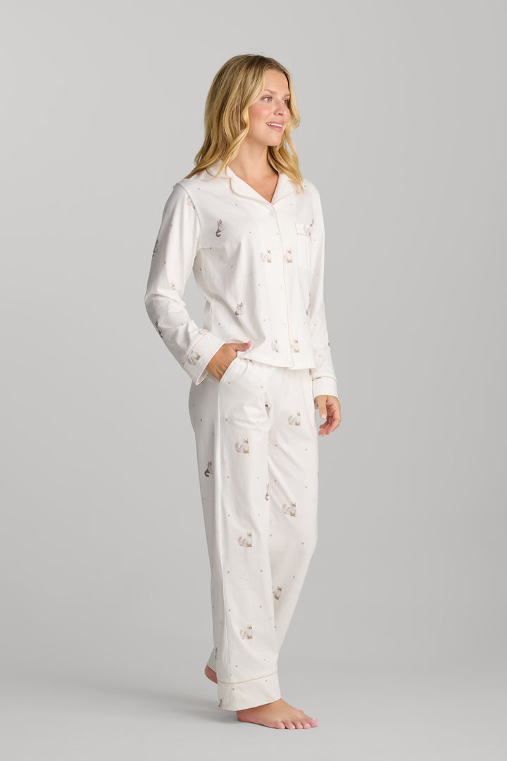 Sweet Kitty Pajama Set
